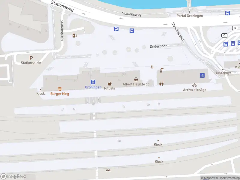 Brandweer met gepaste spoed naar de Stationsplein in Groningen vanwege een liftopsluiting