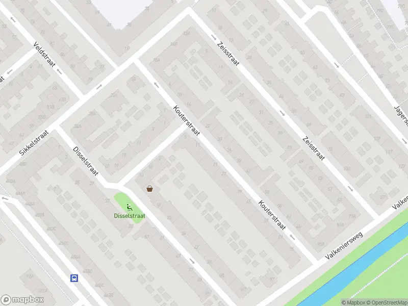Ambulance met grote spoed naar de Kouterstraat in Rotterdam