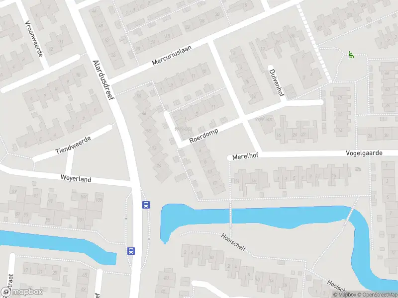 Ambulance met grote spoed naar de Merelhof in Rockanje