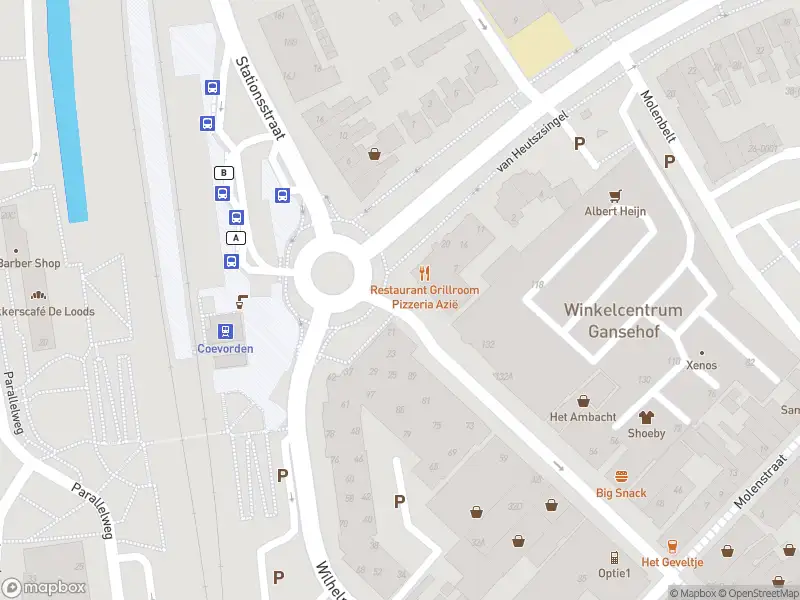 Brandweer met gepaste spoed naar de Stationsplein in Coevorden vanwege een buitenbrand