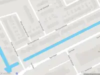 Ambulance met grote spoed naar de Rembrandtstraat in Spijkenisse