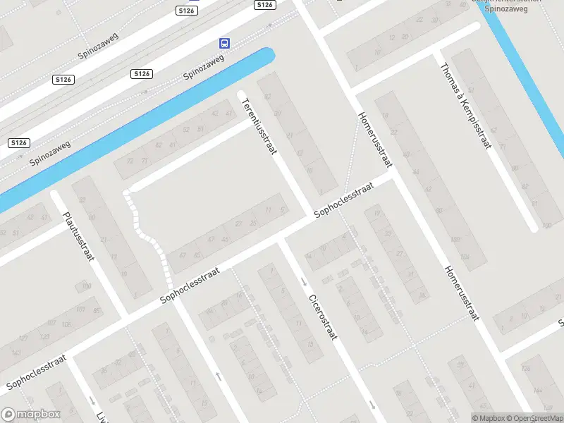 Ambulance met gepaste spoed naar de Sophoclesstraat in Rotterdam