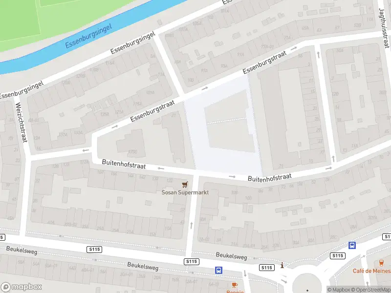 Ambulance met gepaste spoed naar de Buitenhofstraat in Rotterdam