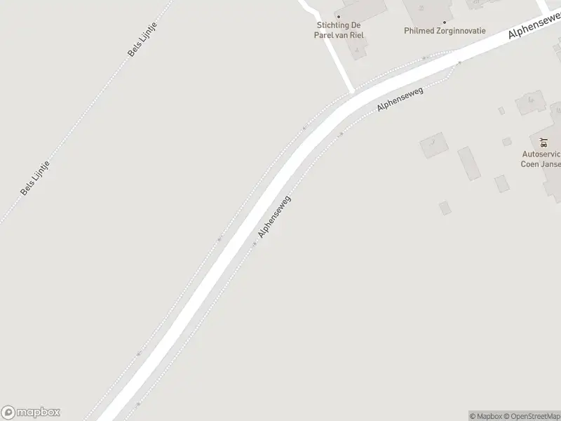 Politie met grote spoed naar de Alphenseweg in Riel vanwege letsel
