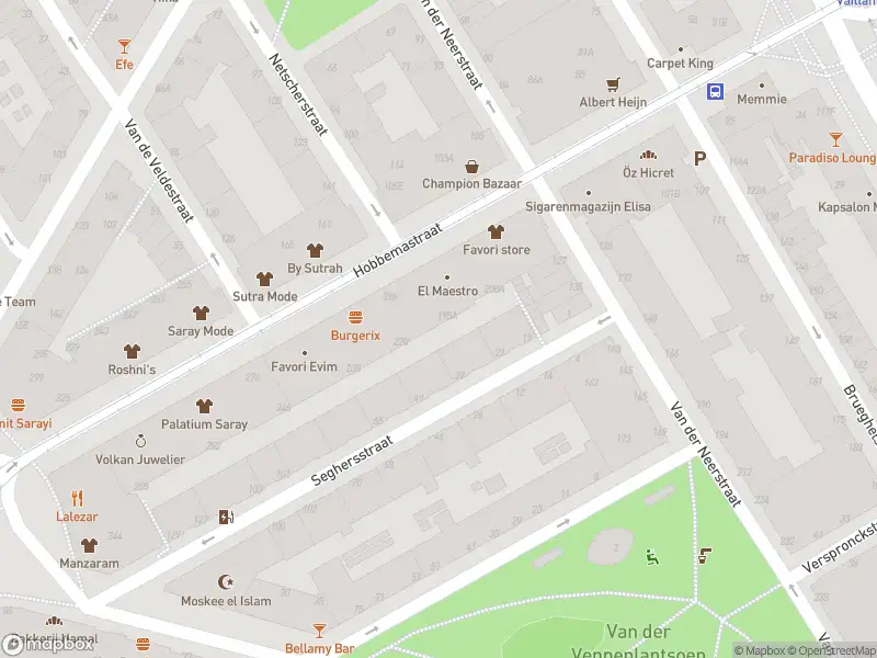 Brandweer met gepaste spoed naar de Seghersstraat in 's-Gravenhage