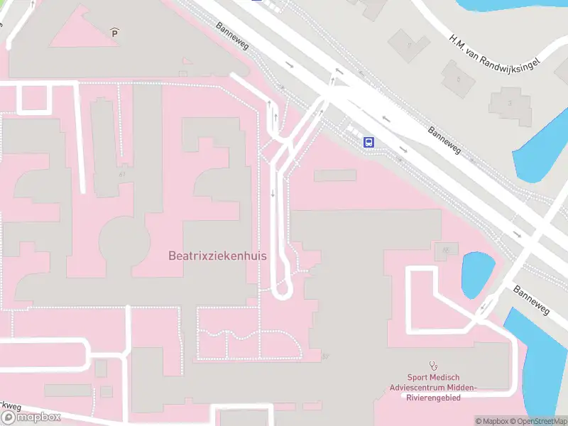 Ambulance met grote spoed naar de Banneweg in Gorinchem