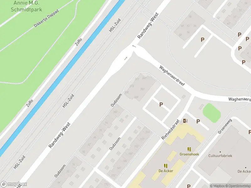 Ambulance met gepaste spoed naar de Rietveldstraat in Bergschenhoek
