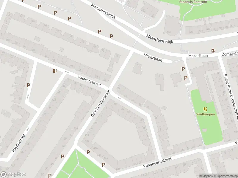 Ambulance met gepaste spoed naar de Dirk Schäferstraat in Vlaardingen