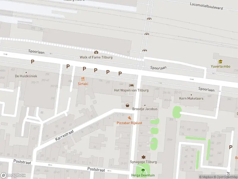 Overlastmelding Spoorlaan in Tilburg