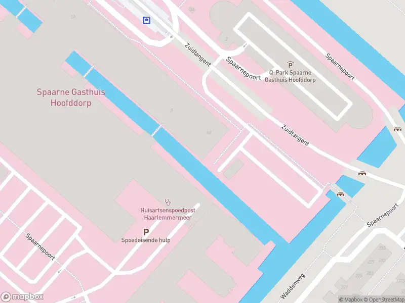 Ambulance met gepaste spoed naar de Spaarnepoort in Hoofddorp