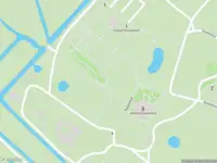 Ambulance met grote spoed naar de Keukenhof in Lisse