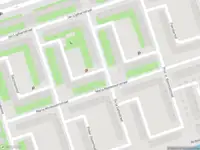 Ambulance met gepaste spoed naar de Willem Bartjenshof in Amsterdam