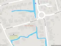 Ambulance met grote spoed naar de Raadhuisstraat in Wognum