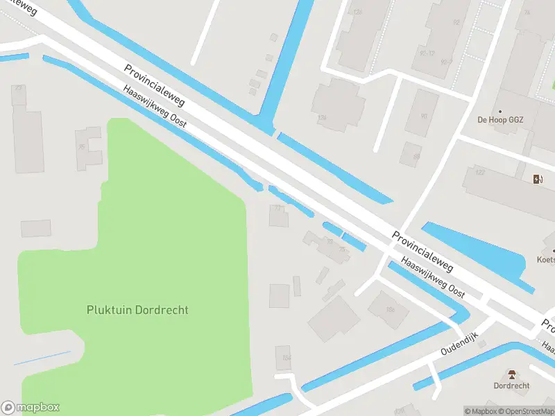 Ambulance met grote spoed naar de Haaswijkweg Oost in Dordrecht