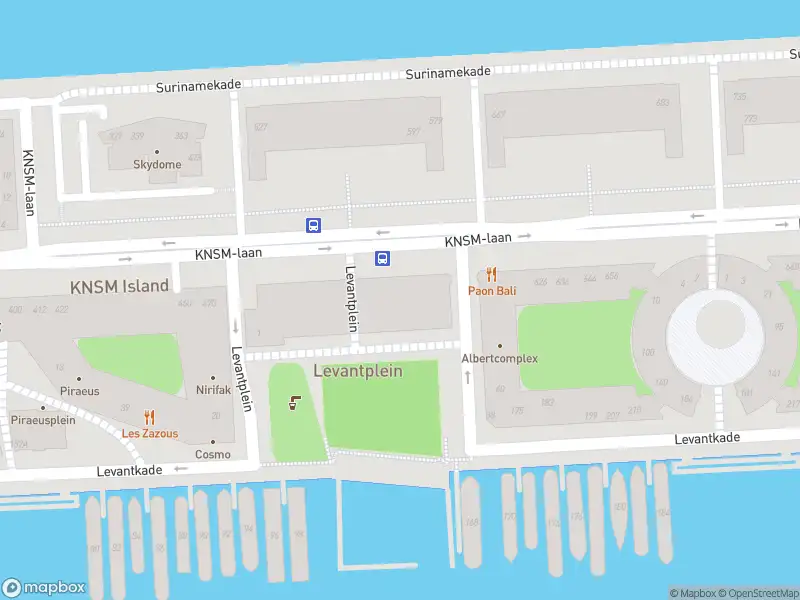Ambulance met grote spoed naar de KNSM-laan in Amsterdam