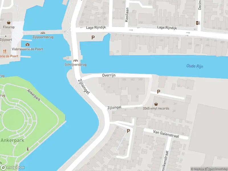 Brandweer met grote spoed naar de Overrijn in Leiden vanwege waarnemen gaslucht