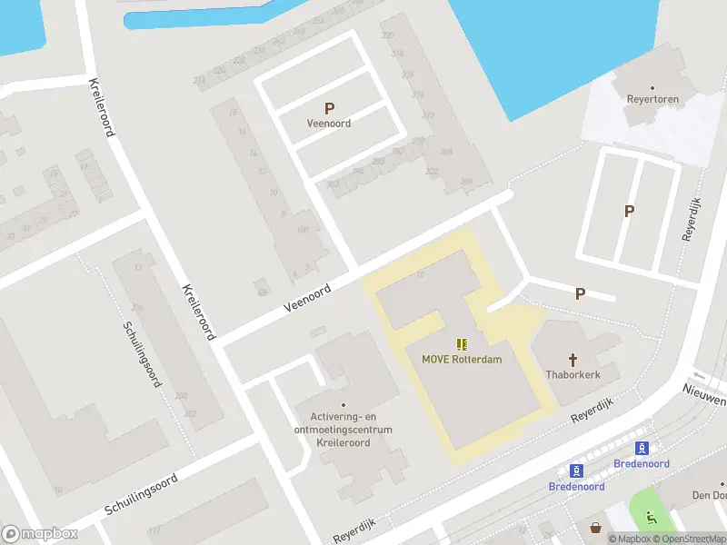 Ambulance naar de Veenoord in Rotterdam