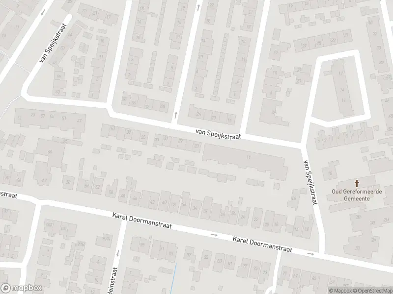 Ambulance met gepaste spoed naar de Van Speijkstraat in Oud-Beijerland