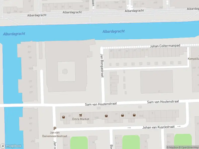 Ambulance met grote spoed naar de Jan Bongastraat in Amsterdam