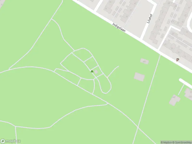 Brandweer met gepaste spoed naar de Wandelbos in Tilburg vanwege een buitenbrand