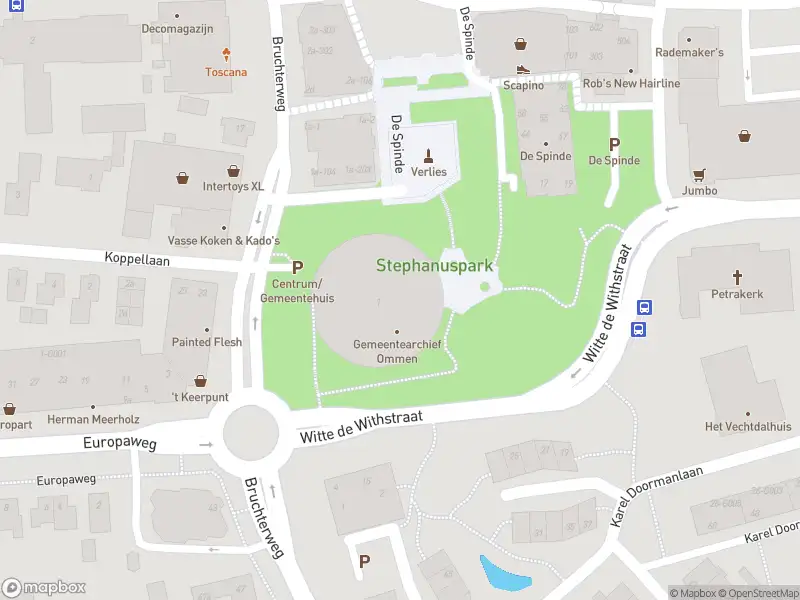 Politie naar de Stephanuspark in Hardenberg