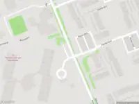 Ambulance met grote spoed naar de Koornhorst in Amsterdam