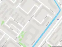 Ambulance met gepaste spoed naar de Watermanstraat in Amsterdam