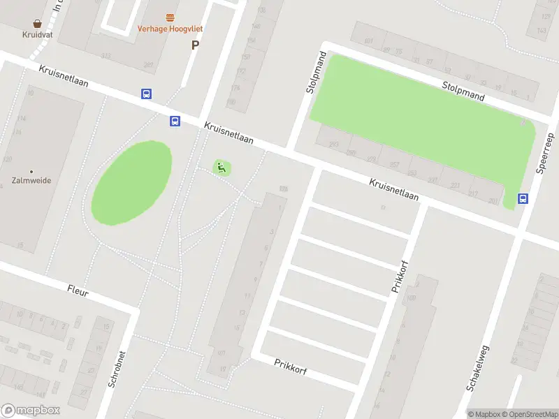 Ambulance met grote spoed naar de Prikkorf in Hoogvliet Rotterdam