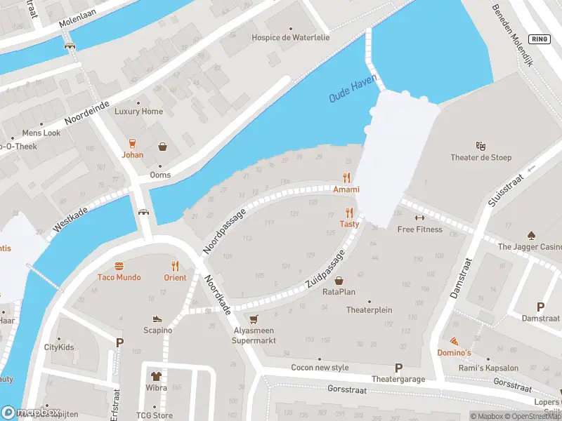 Ambulance met gepaste spoed naar de Noordpassage in Spijkenisse