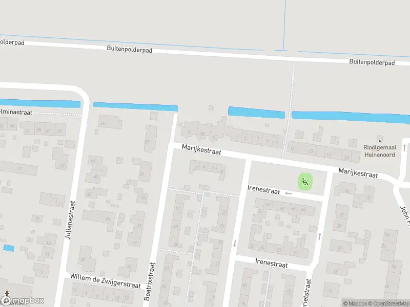 Brandweer met gepaste spoed naar de Marijkestraat in Heinenoord