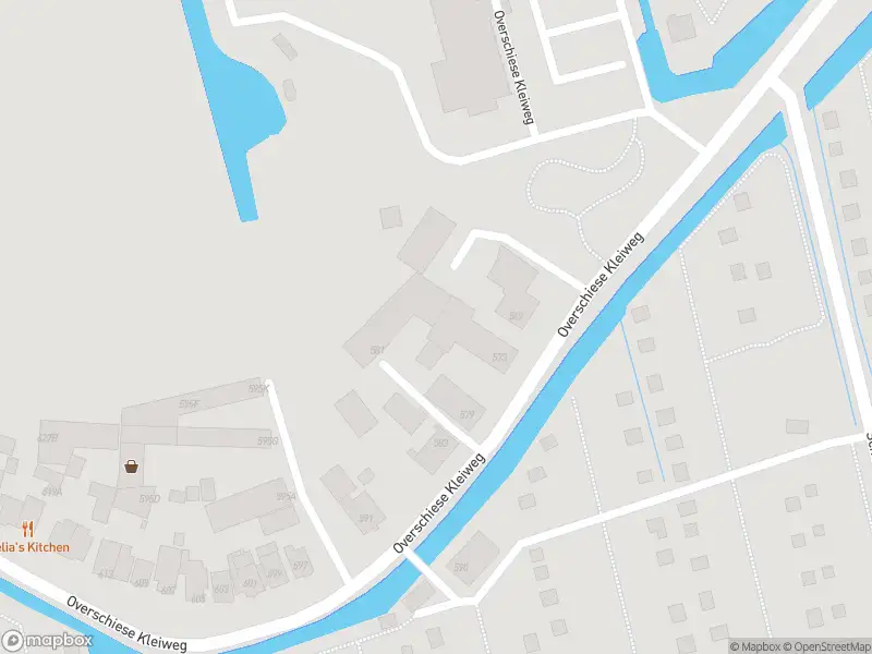 Ambulance met grote spoed naar de Overschiese Kleiweg in Rotterdam
