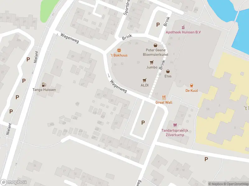 Politie naar de Schaapsdam in Huissen vanwege personen te water