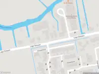 Ambulance met grote spoed naar de Lage Giessen in Hoornaar