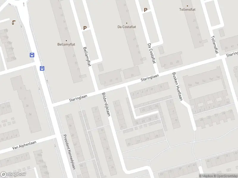 Politie met grote spoed naar de Staringlaan in Roosendaal vanwege letsel