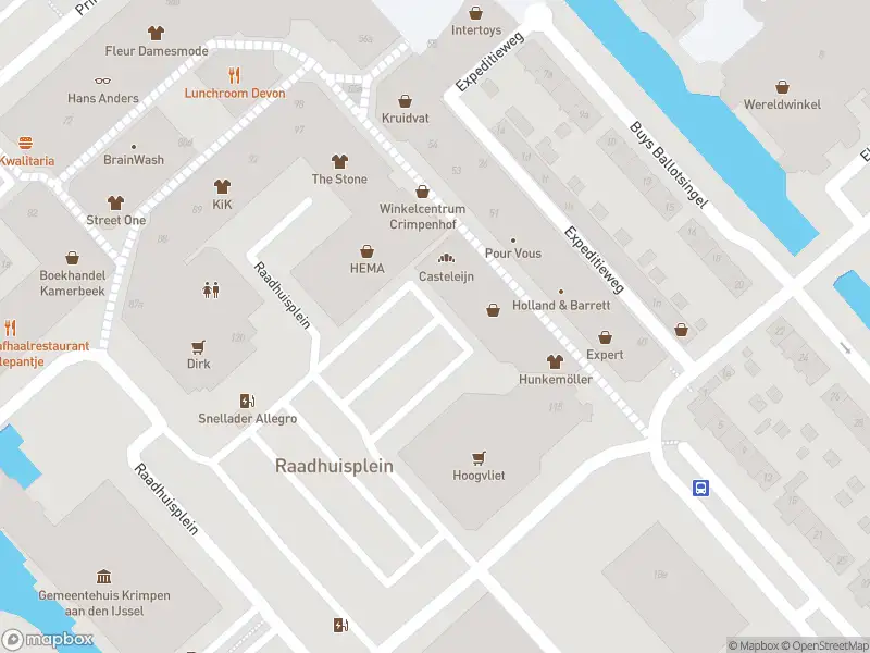 Ambulance met gepaste spoed naar de Raadhuisplein in Krimpen aan den IJssel