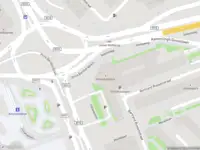 Ambulance met grote spoed naar de James Wattstraat in Amsterdam