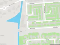 Ambulance met grote spoed naar de Gladiolenstraat in Sommelsdijk