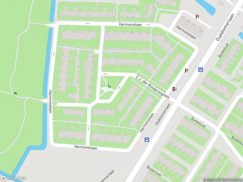 Brandweer met grote spoed naar de Harmonielaan in Diemen vanwege middelgrote brand