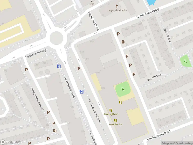 Ambulance met grote spoed naar de Van Hogendorplaan in Vlaardingen