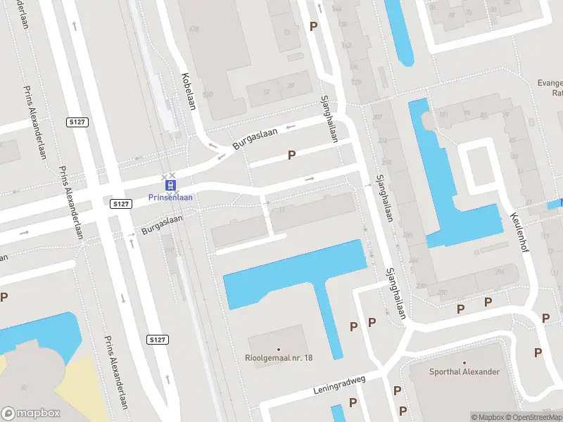 Ambulance met gepaste spoed naar de Burgaslaan in Rotterdam