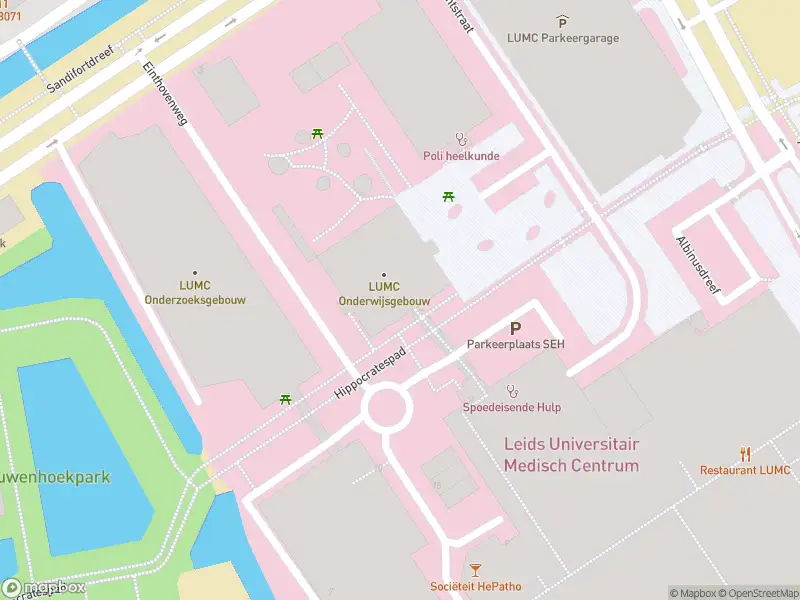 Besteld ambulance vervoer naar de Hippocratespad in Leiden