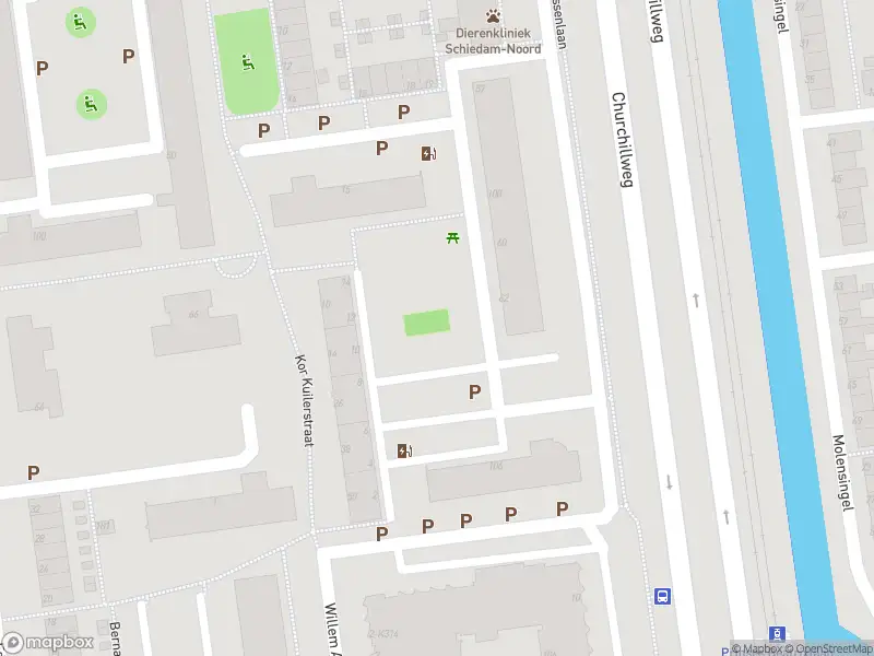 Besteld ambulance vervoer naar de Willem Andriessenlaan in Schiedam