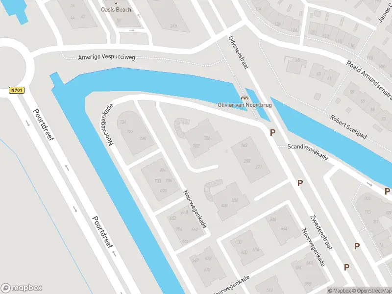 Brandweer met grote spoed naar de Noorwegenkade in Almere vanwege een buitenbrand