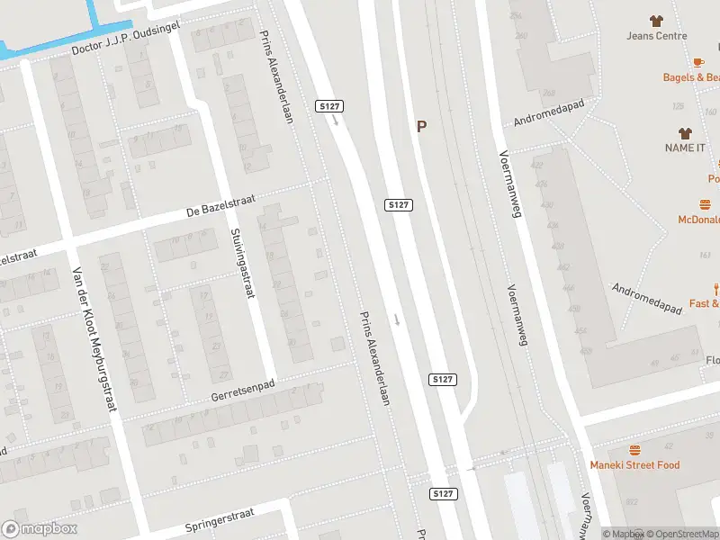 Politie naar de Capelseweg in Rotterdam