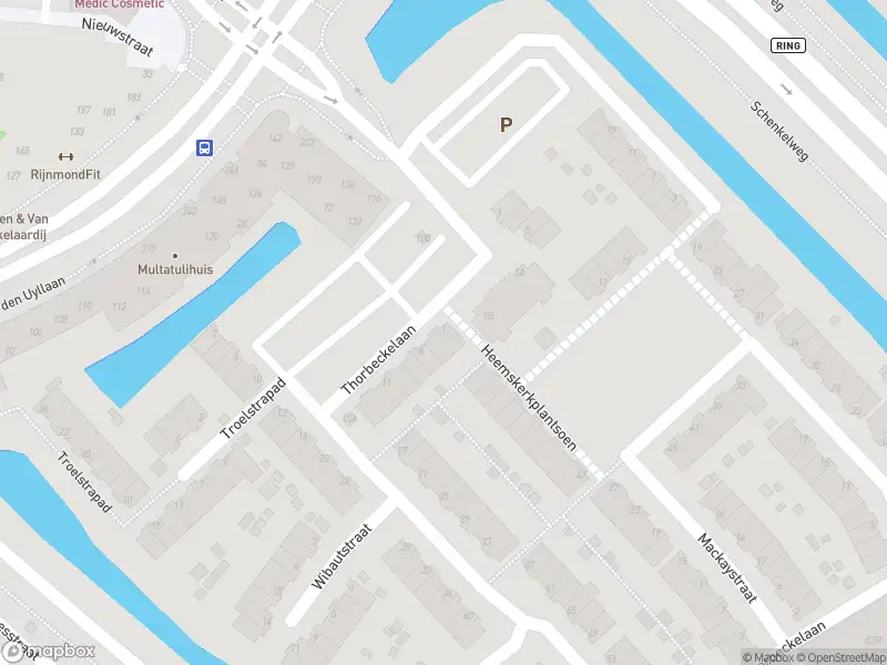 Ambulance met grote spoed naar de Thorbeckelaan in Spijkenisse