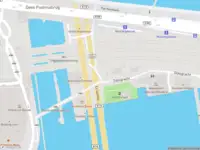 Brandweer met gepaste spoed naar de Dijksgracht in Amsterdam