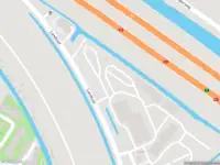 Brandweer met gepaste spoed naar de Landlust in Diemen