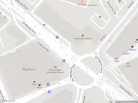 Politie naar de De Nieuwe Poort in Amersfoort vanwege aanrijding met letsel