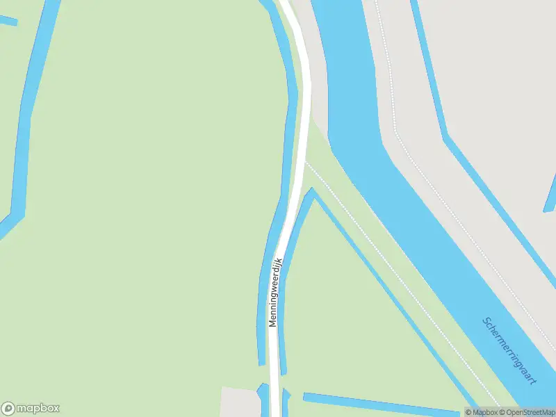 Brandweer met gepaste spoed naar de Menningweerdijk in Grootschermer