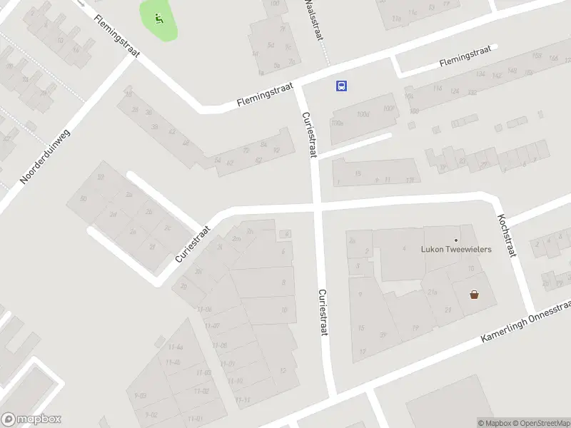 Ambulance met gepaste spoed naar de Curiestraat in Zandvoort